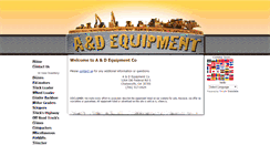 Desktop Screenshot of adequipment.net