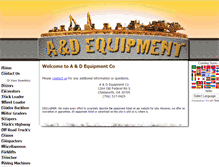 Tablet Screenshot of adequipment.net